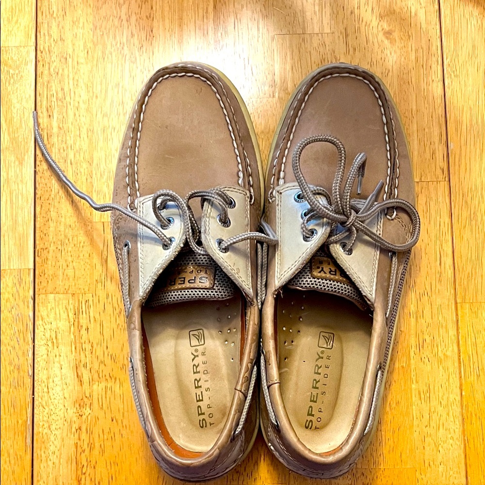 Sperry Men's Tan  Boat Shoes